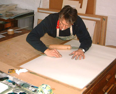 monoprinting_studio of bruce pearson